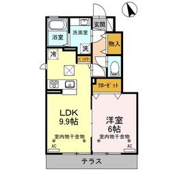 ＹＡＨＡＴＡ ＨＯＵＳＥ ＲＡＮの物件間取画像